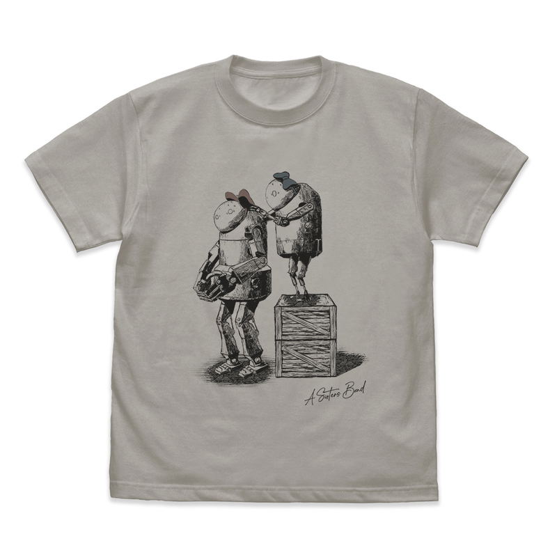 NieR:Automata Ver1.1a - Machine Lifeform T-shirt (Light Gray | Size XL) image 1