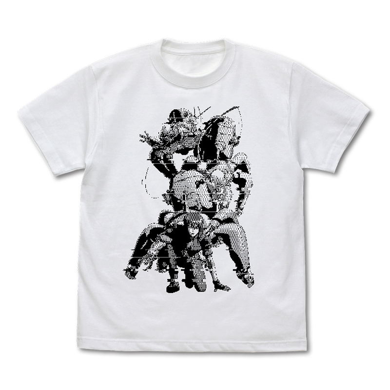 Ghost In The Shell: Stand Alone Complex - Motoko Kusanagi Pixel T-shirt (White | Size M) image 1
