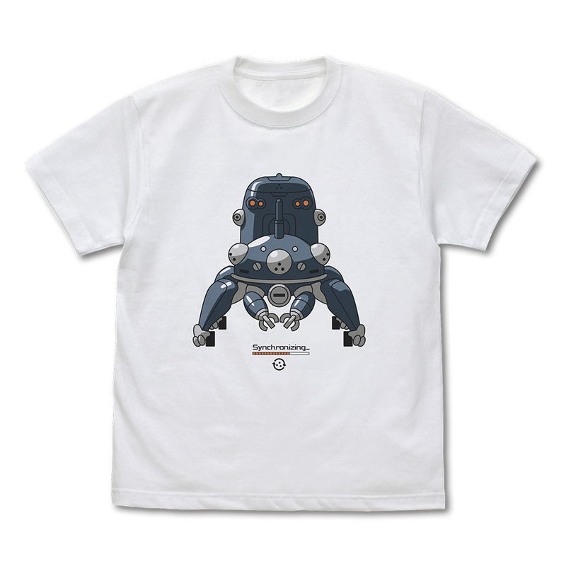Ghost In The Shell: Stand Alone Complex - Synchronized With Tachikoma T-shirt Ver.2.0 (White | Size XL) image 1