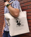 NieR:Automata Ver1.1a - 2B Large Tote Bag Deformed Ver. (Natural) thumbnail 2