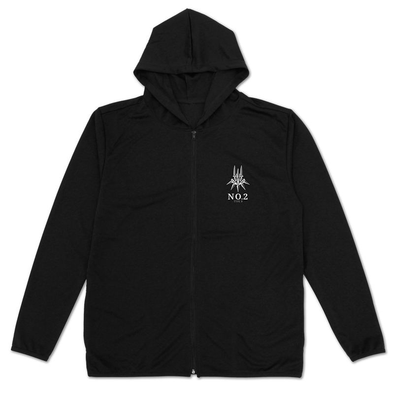 NieR:Automata Ver1.1a - 2B Thin Dry Hoodie (Black | Size XL) image 2