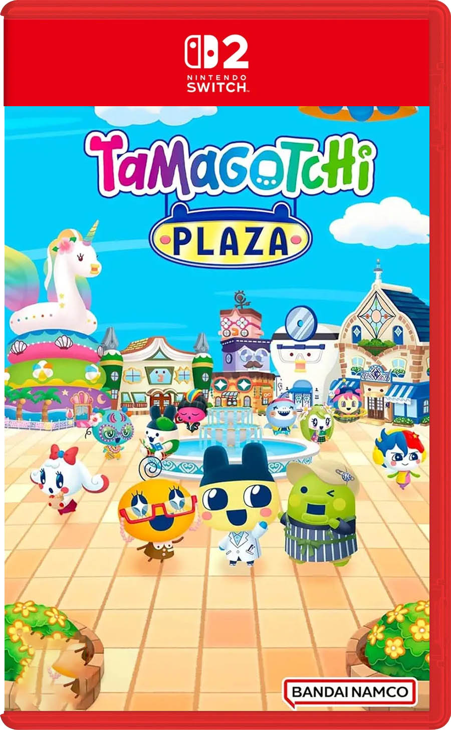 Tamagotchi Plaza Nintendo Switch 2 Game Cart (Cover - MDE) for Nintendo Switch 2