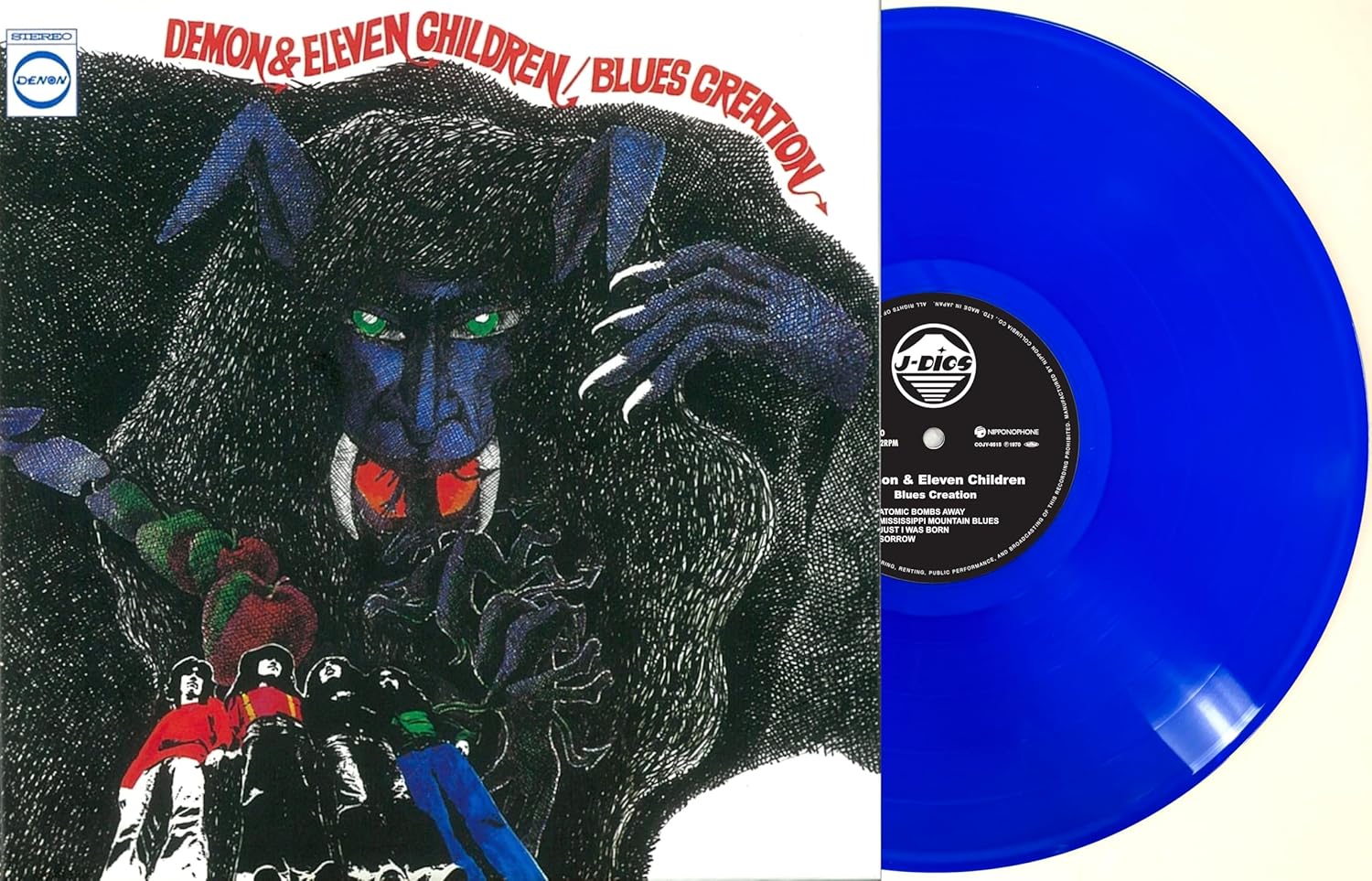 Akuma To 11 Nin No Kodomo Tachi (Clear Deep Blue Vinyl) — Import Game Deal