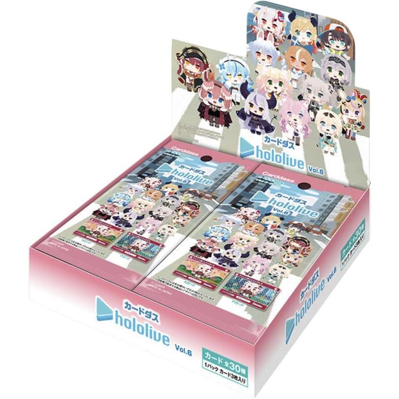 マスカーニャ ホロカード 20枚セット Carddass Hololive Vol. 6 (Set of 20 Packs)