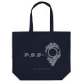 Ghost In The Shell: Stand Alone Complex - Public Security Section 9 Logo Large Tote Bag (Navy) thumbnail 1