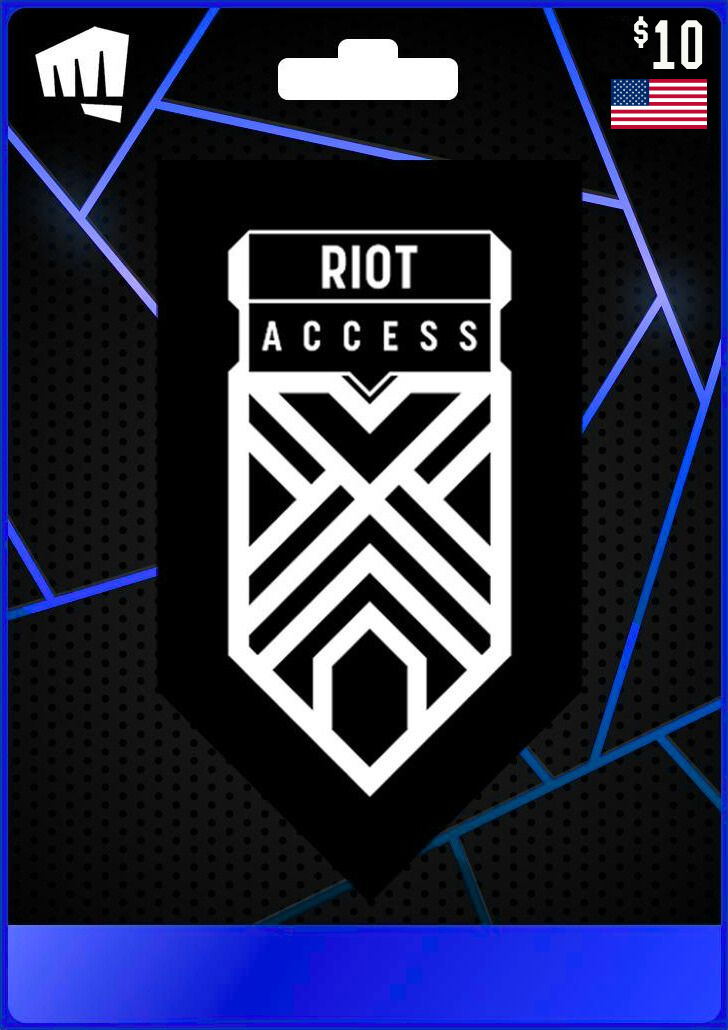 Riot Access (10 USD) | US Account digital — Import Game Deal