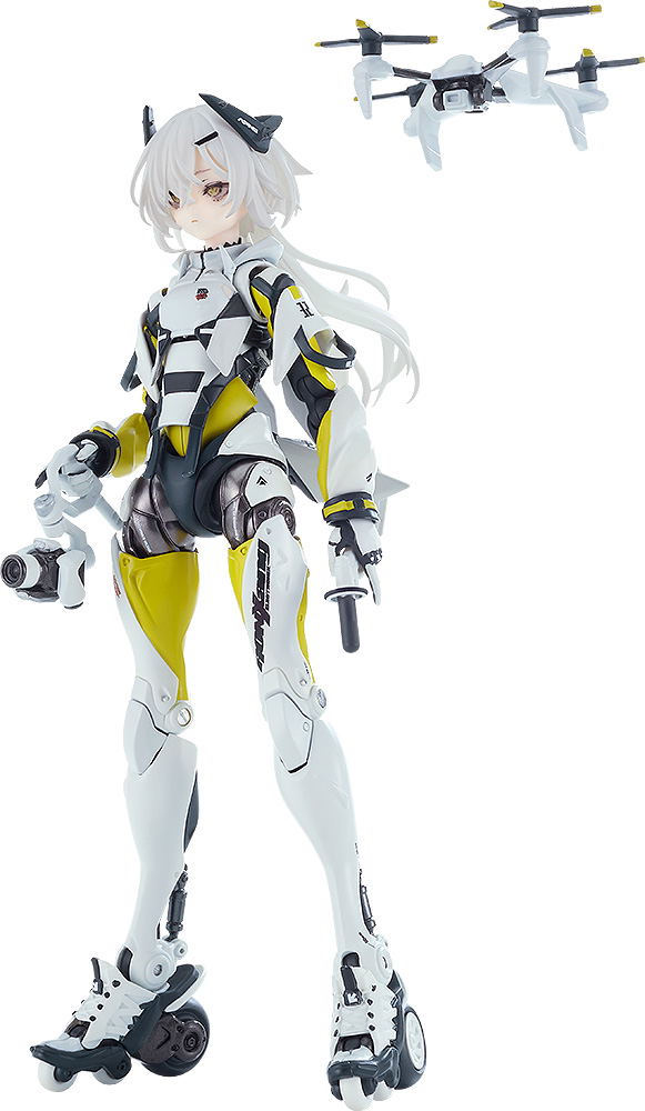 Shojo-Hatsudoki Pre-Painted Action Figure: Motored Cyborg Runner SSX_155ar Kinetic Ash image 1