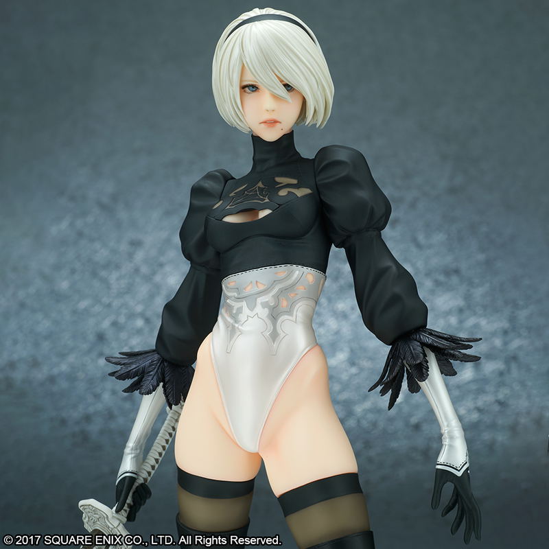 NieR:Automata Pre-Painted Figure: 2B (YoRHa No. 2 Type B) Deluxe Version (Re-run) image 12