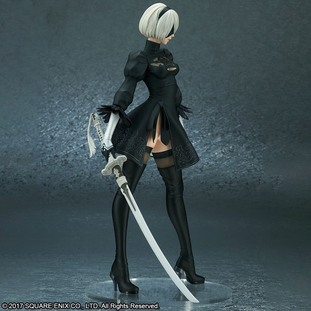 NieR:Automata Pre-Painted Figure: 2B (YoRHa No. 2 Type B) Deluxe