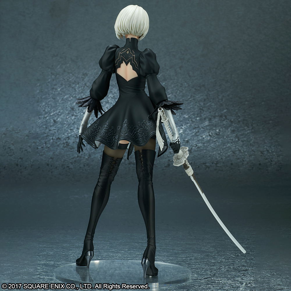 NieR:Automata Pre-Painted Figure: 2B (YoRHa No. 2 Type B) Deluxe
