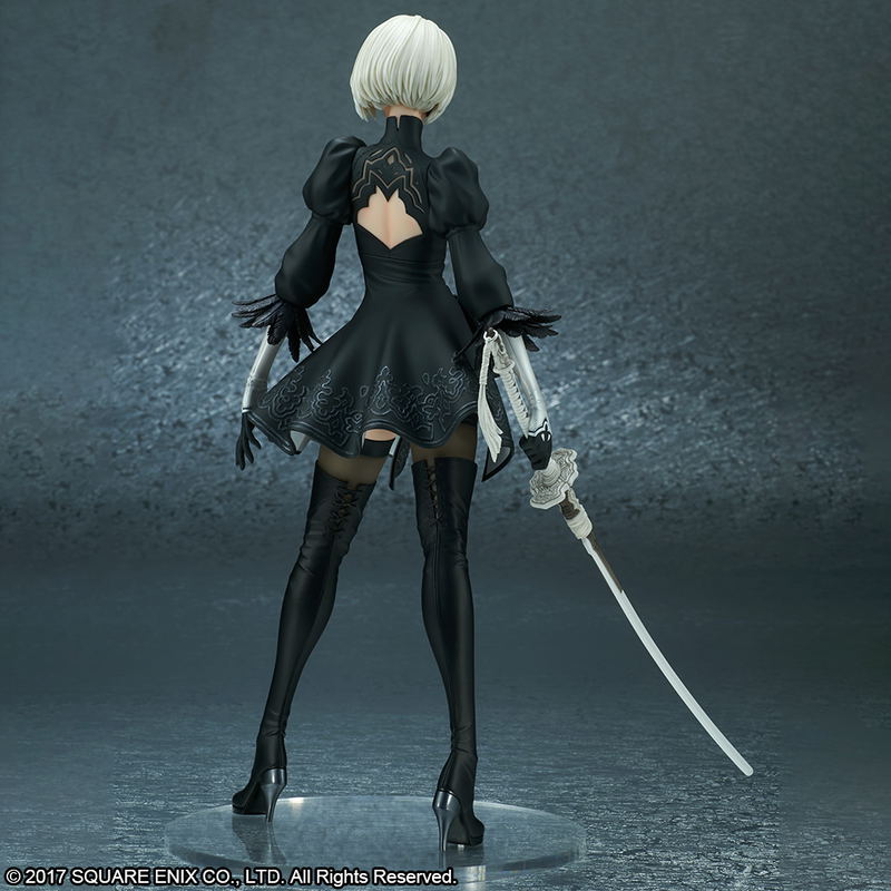 NieR:Automata Pre-Painted Figure: 2B (YoRHa No. 2 Type B) Deluxe Version (Re-run) image 4