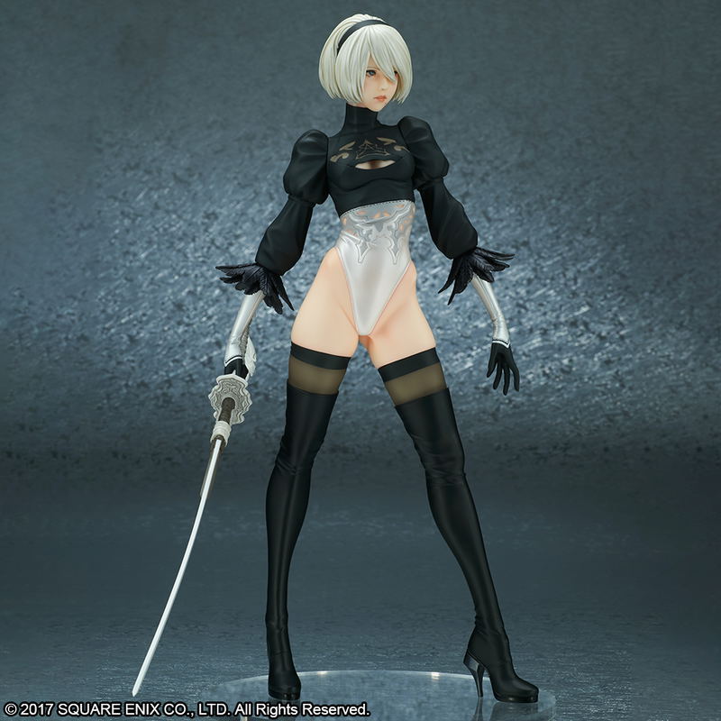 NieR:Automata Pre-Painted Figure: 2B (YoRHa No. 2 Type B) Deluxe Version (Re-run) image 9