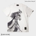 Elden Ring x Torch Torch - Malenia, Blade Of Miquella T-shirt (Vanilla White | Size XXL) thumbnail 1