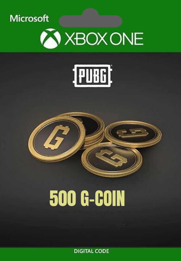 PUBG 500 G-Coin Xbox | Global <span class="ext ext_digital">digital</span> image 1