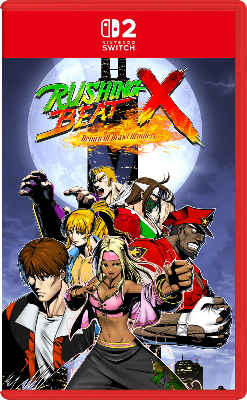 RUSHING BEAT X: Return of Brawl Brothers (Cover English) for