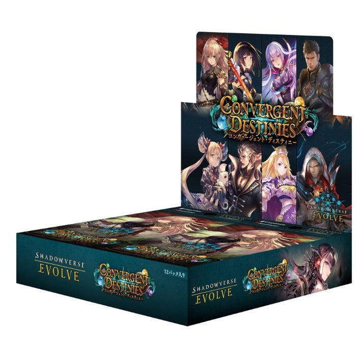 Shadowverse Evolve Booster Pack Convergent Destinies (Set of 12 Packs) — Import Game Deal