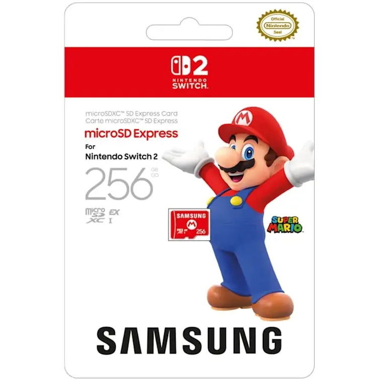 Nintendo Switch 2 microSD Express Card (256GB) image 1