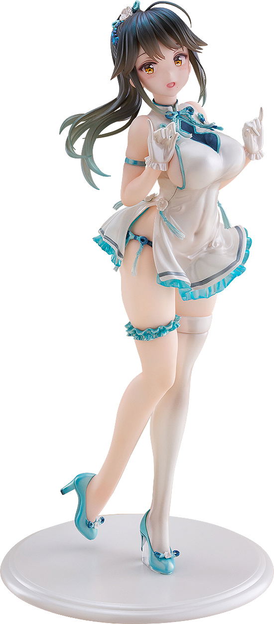 Avian Romance Pink Label 1/6 Scale Pre-Painted Figure: Ponytail Girl Qipao image 1