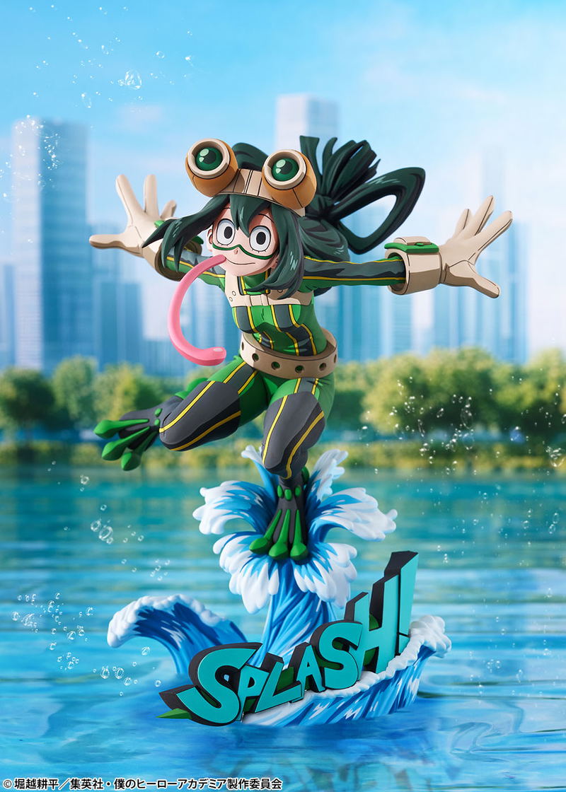 My Hero Academia 1/8 Scale Pre-Painted Figure: Asui Tsuyu Hero Suit 2D Ver. image 14