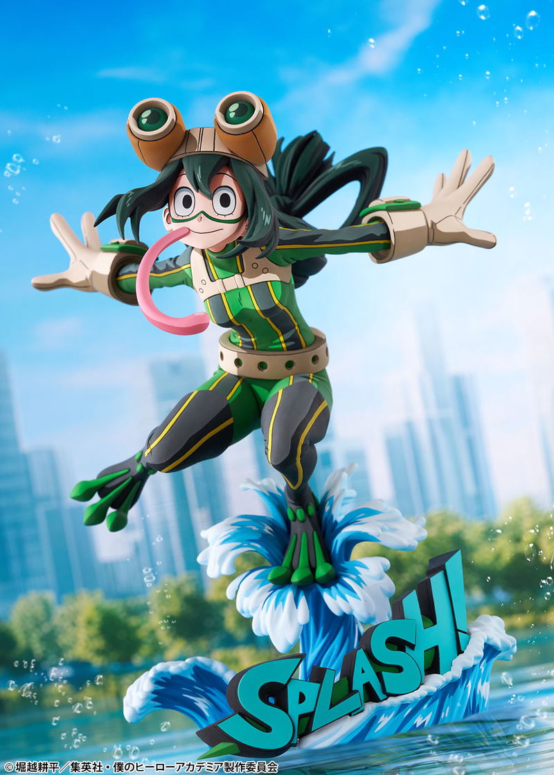 My Hero Academia 1/8 Scale Pre-Painted Figure: Asui Tsuyu Hero Suit 2D Ver. image 15