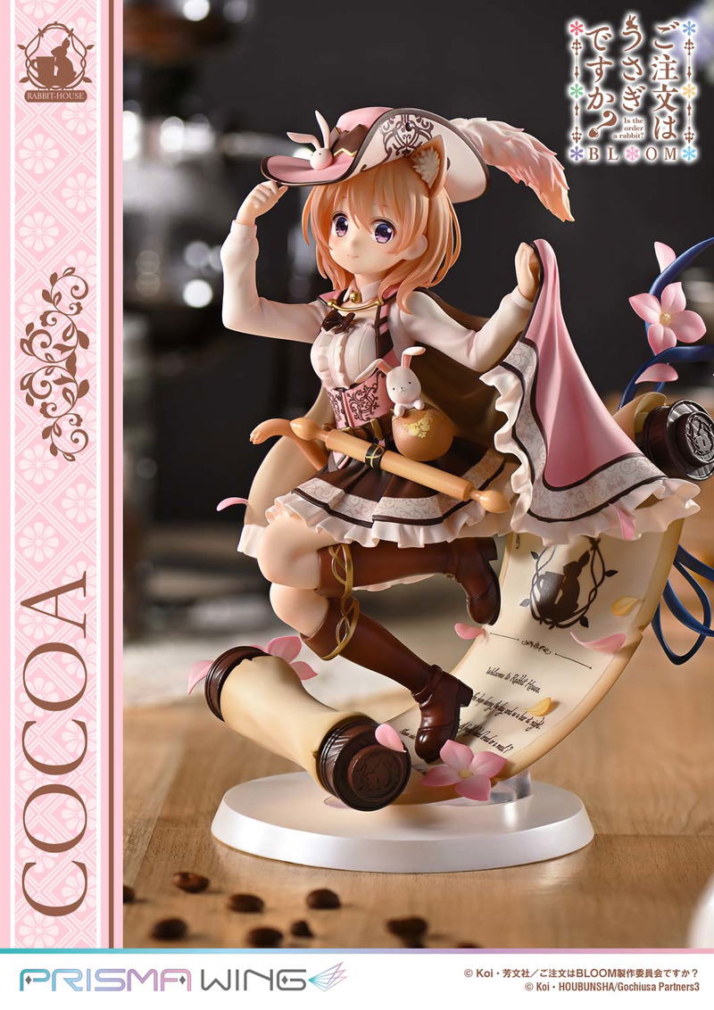 Prisma Wing Is the Order a Rabbit? Bloom 1/7 Scale Pre-Painted Figure: Cocoa image 2