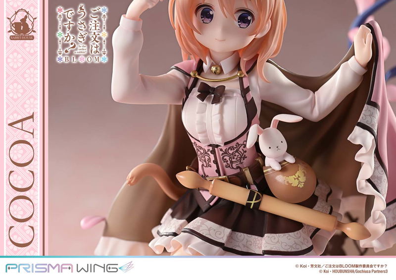 Prisma Wing Is the Order a Rabbit? Bloom 1/7 Scale Pre-Painted Figure: Cocoa image 19