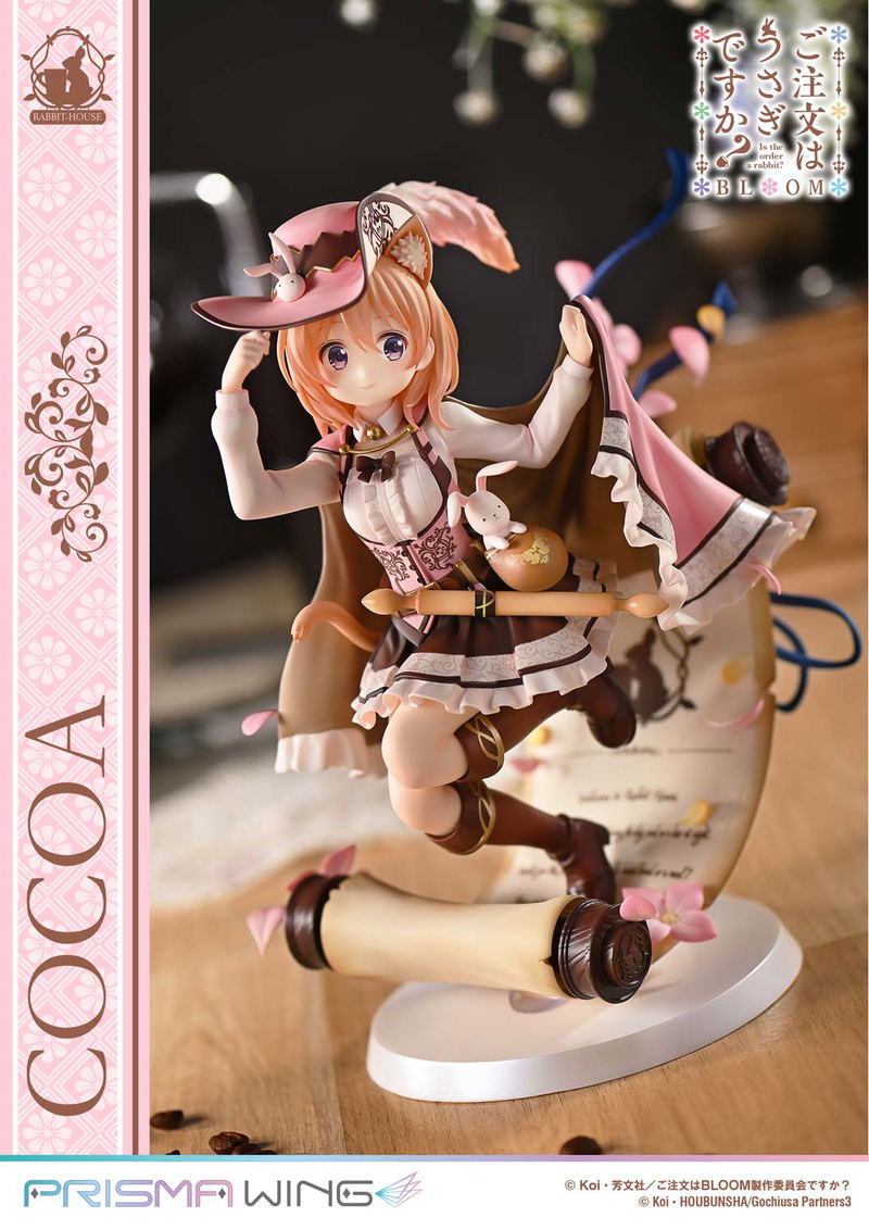 Prisma Wing Is the Order a Rabbit? Bloom 1/7 Scale Pre-Painted Figure: Cocoa image 4