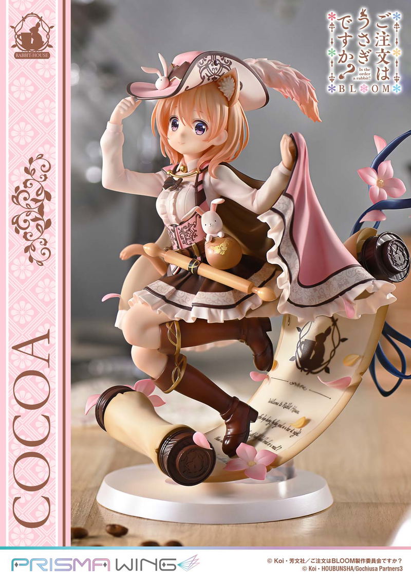 Prisma Wing Is the Order a Rabbit? Bloom 1/7 Scale Pre-Painted Figure: Cocoa image 5