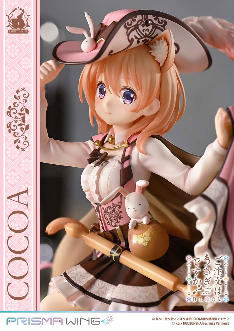 Prisma Wing Is the Order a Rabbit? Bloom 1/7 Scale Pre-Painted Figure: Cocoa image 7