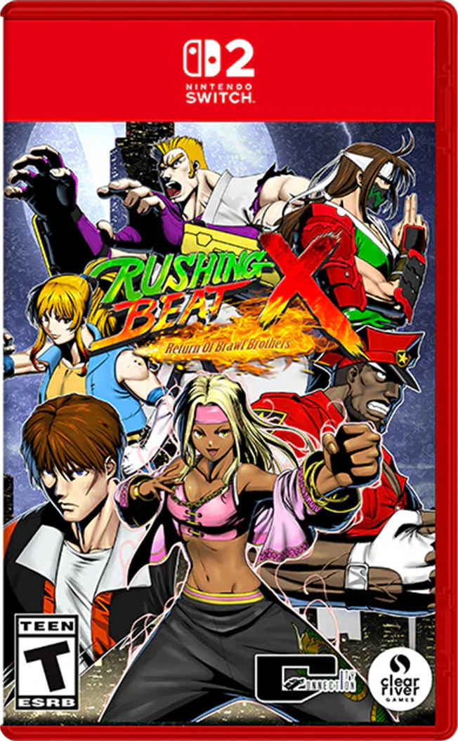 RUSHING BEAT X: Return of Brawl Brothers Game Cart — Import Game Deal