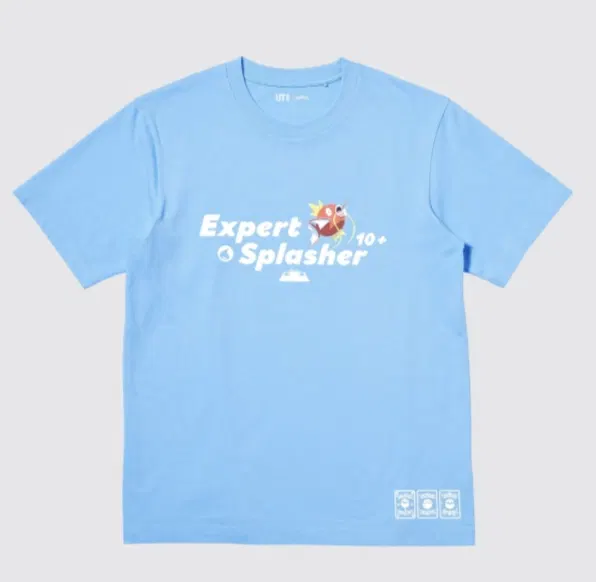 UT Pokmon Card Expert Splasher Graphic T-Shirt (Blue | Size L) UT Pokmon Card Expert Splasher Graphic T-Shirt (Blue | Size L)