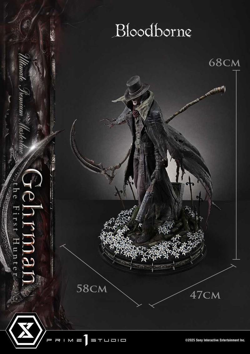 Ultimate Premium Masterline Bloodborne 1/4 Scale Statue: Gehrman image 17