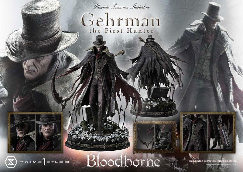 Ultimate Premium Masterline Bloodborne 1/4 Scale Statue: Gehrman image 33