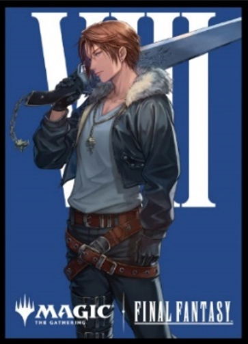 Magic: The Gathering - Final Fantasy Players Card Sleeve MFS-11 Character Borderless Edition Squall, SeeD Mercenary image 1