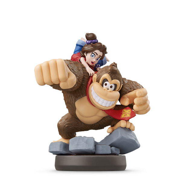 amiibo Donkey Kong Bananza Figure (Donkey Kong & Pauline) image 2