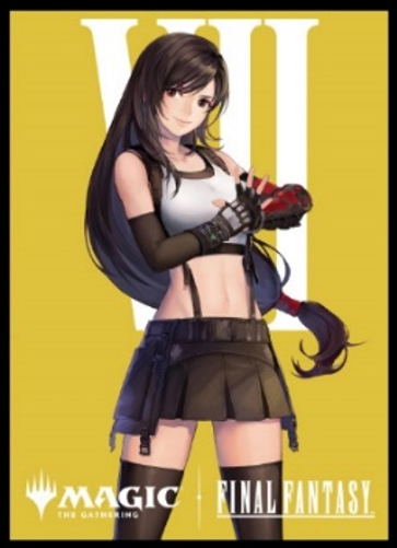 Magic: The Gathering - Final Fantasy Players Card Sleeve MFS-10 Character Borderless Edition Tifa, Martial Artist image 1