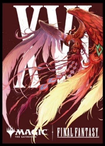 Magic: The Gathering - Final Fantasy Players Card Sleeve MFS-17 Character Borderless Edition Phoenix, Warden Of Fire image 1