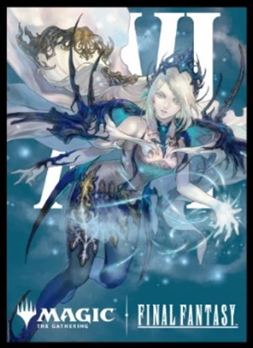 Magic: The Gathering - Final Fantasy Players Card Sleeve MFS-18 Character Borderless Edition Shiva, Warden Of Ice image 1