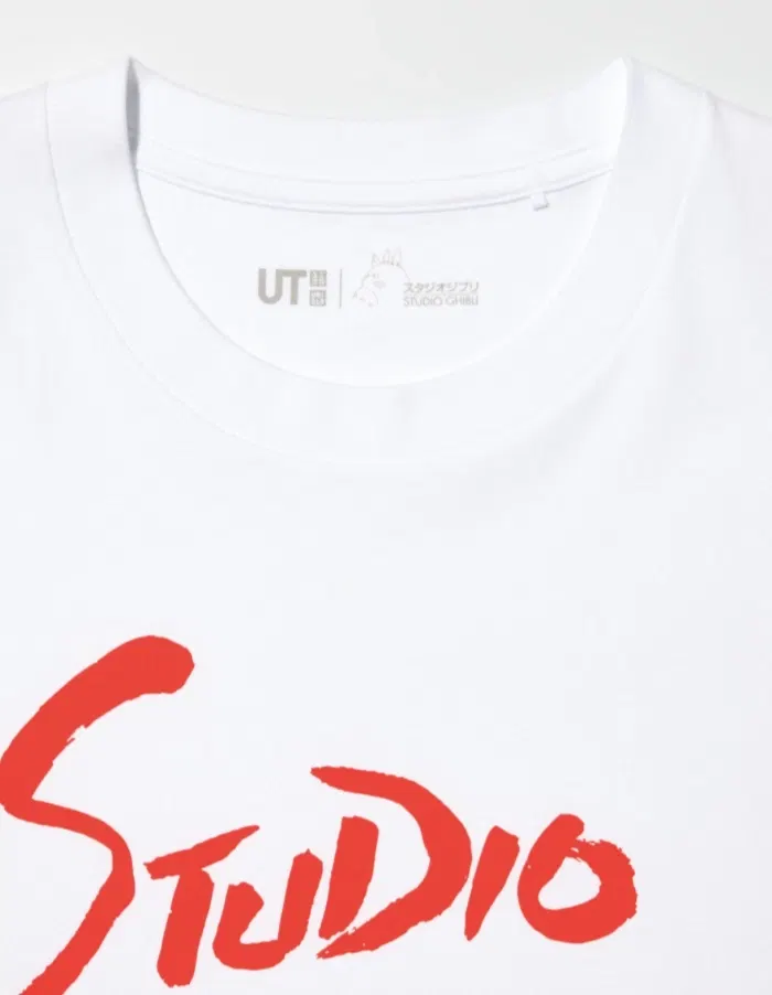 UT Ghibli Studio Graphic T-Shirt (White | Size M) image 2
