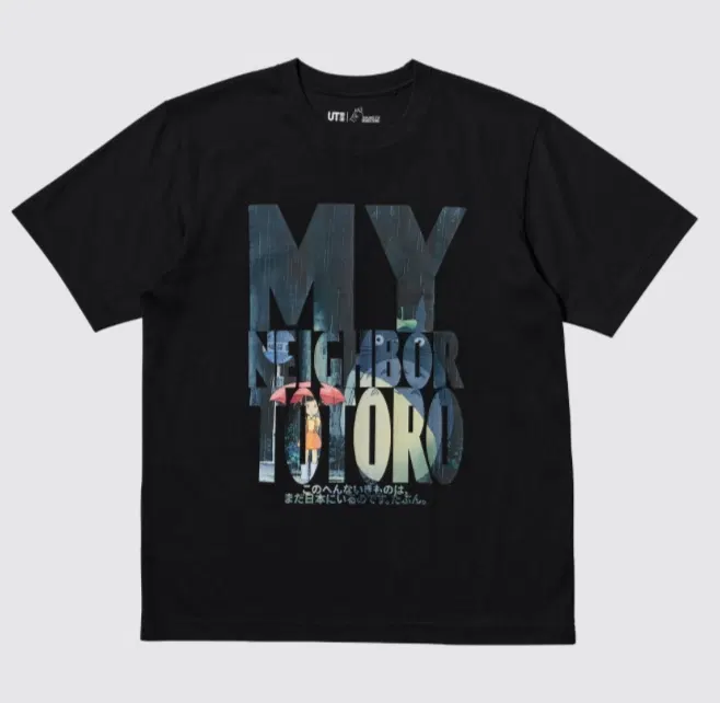 MY NEIGHBOR TOTORO x ROCKIN ON Japan Tee Shirt Top Studio Ghibli Festival 2014