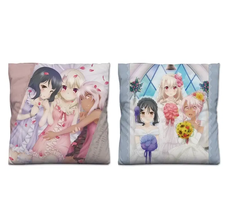 Fate/Kaleid Liner Prisma Illya: Prisma Phantasm - Illya & Miyu & Chloe Double-sided Printed Cushion Cover image 1