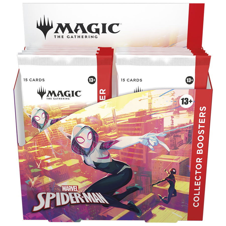 Magic: The Gathering - Marvel's Spider-Man Collector Booster (English Ver.) (Set of 12 Packs) — Import Game Deal