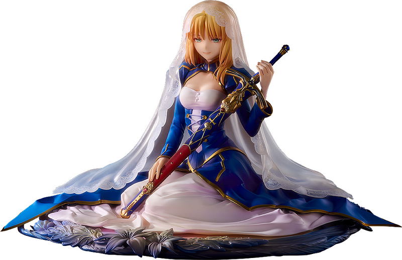 Fate/Stay Night 1/7 Scale Pre-Painted Figure: Saber -Garden of Avalon- image 1