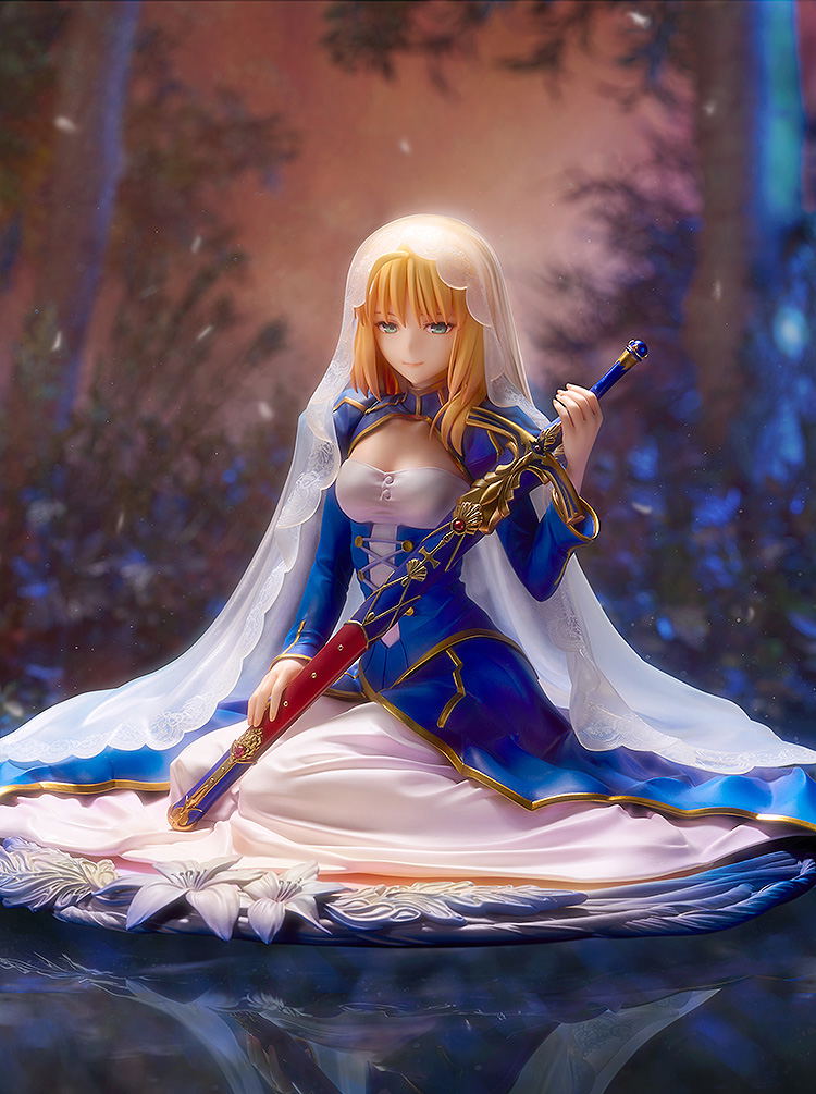 Fate/Stay Night 1/7 Scale Pre-Painted Figure: Saber -Garden of Avalon- image 11