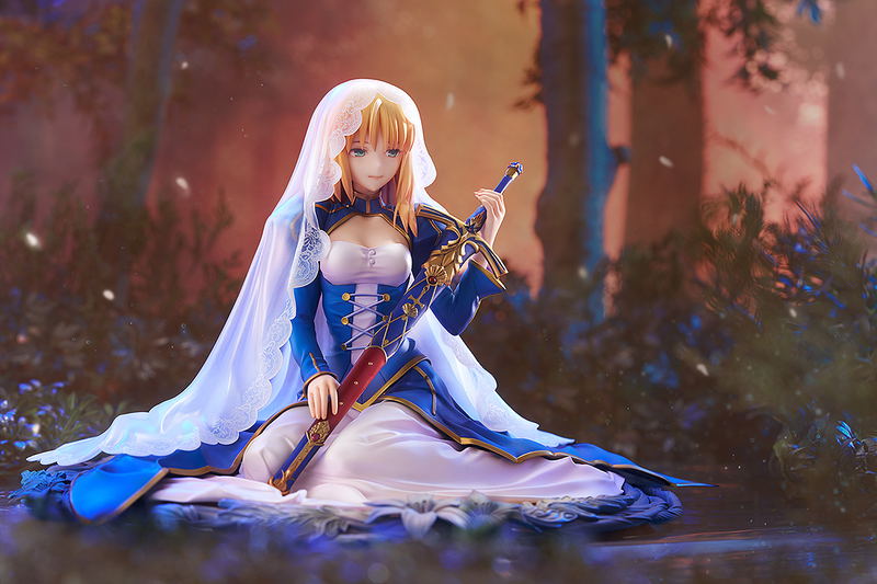 Fate/Stay Night 1/7 Scale Pre-Painted Figure: Saber -Garden of Avalon- image 12