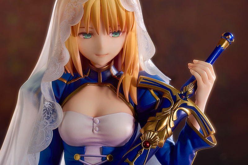 Fate/Stay Night 1/7 Scale Pre-Painted Figure: Saber -Garden of Avalon- image 6