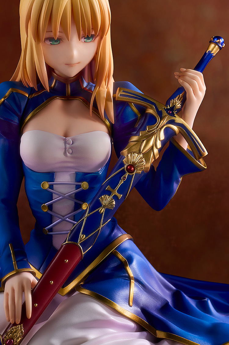Fate/Stay Night 1/7 Scale Pre-Painted Figure: Saber -Garden of Avalon- image 9