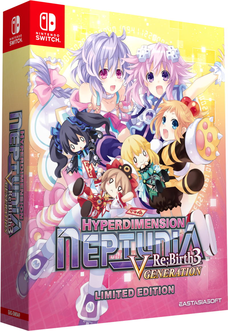 Hyperdimension Neptunia Re;Birth3: V Generation [Limited Edition] (Multi-Language) <span class="ext ext_LE">LE</span> <span class="ext" style="background-color: #003082; color: #FFFFFF;">PLAY EXCLUSIVES</span> image 1