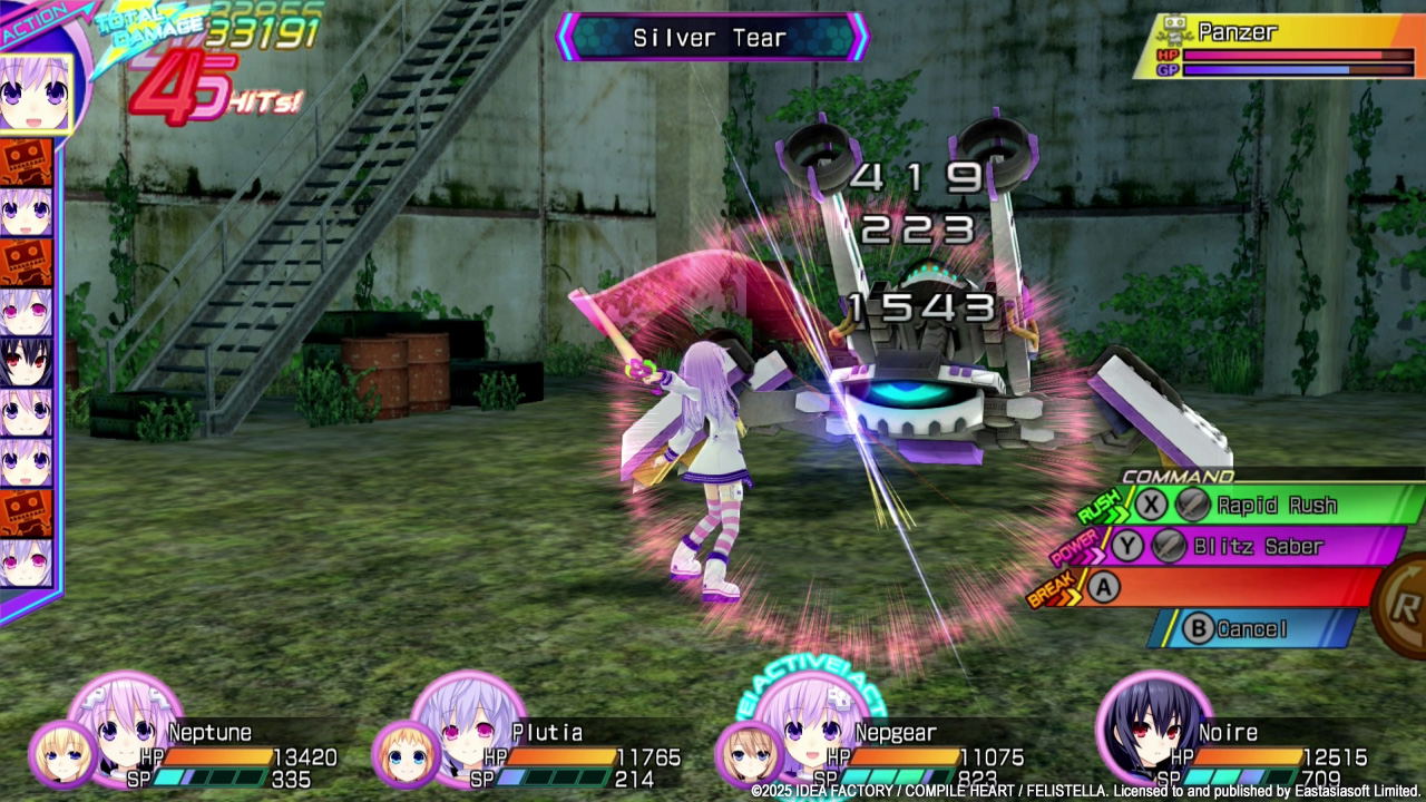 Hyperdimension Neptunia Re;Birth3 V Generation