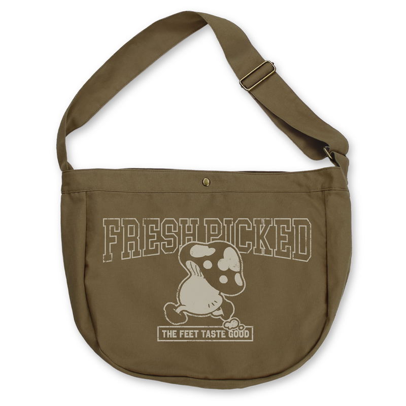 Delicious In Dungeon - Walking Mushroom Newspaper Bag (Moss) image 1